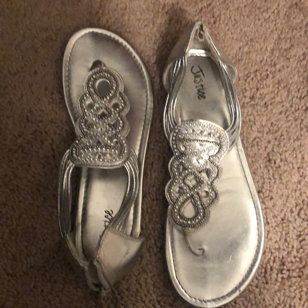 Silver Sandals - Picture 2 of 3